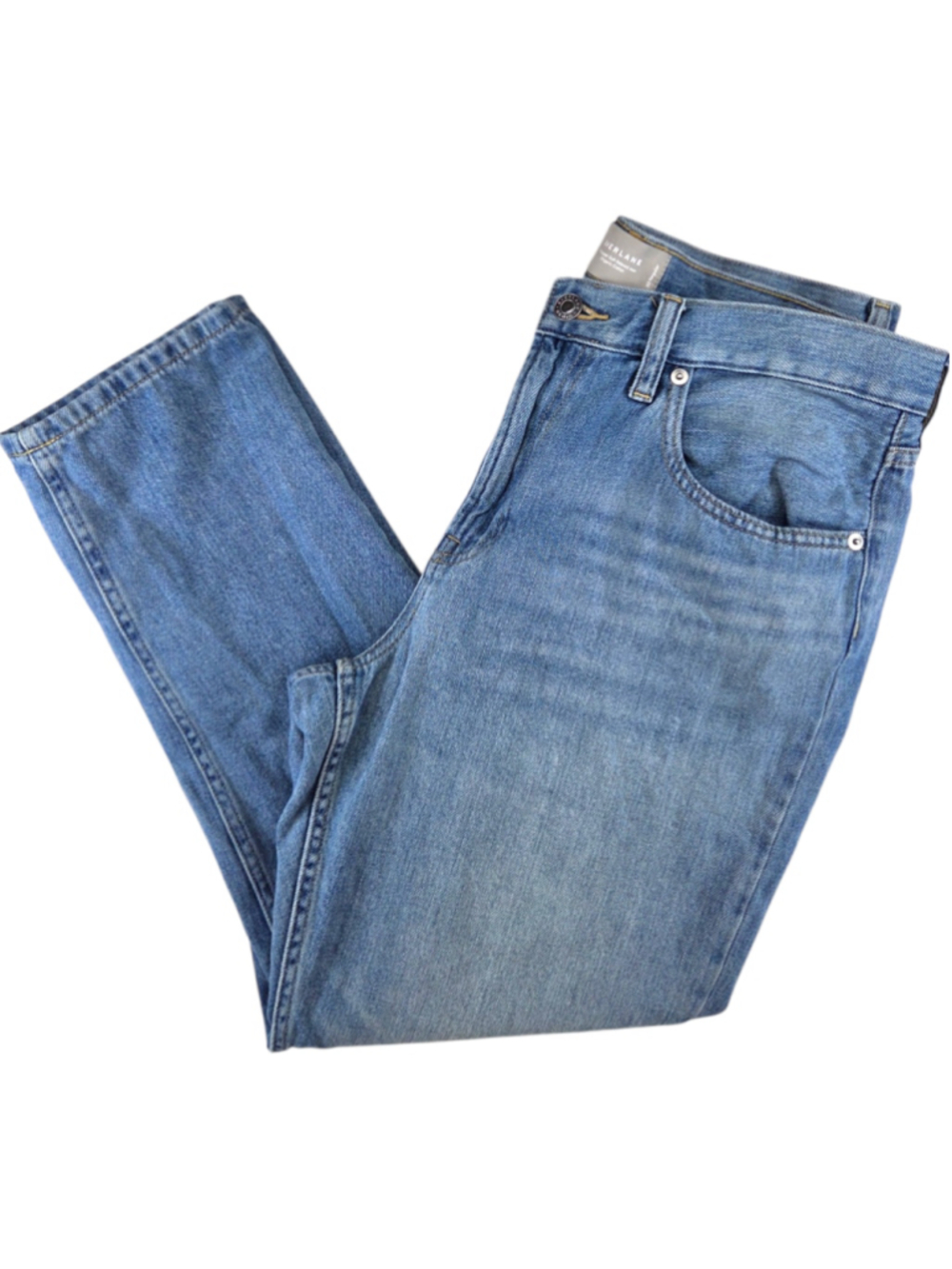 Everlane The Super-Soft Relaxed Jean Mid Rise Straight Ankle Size 30 Regular